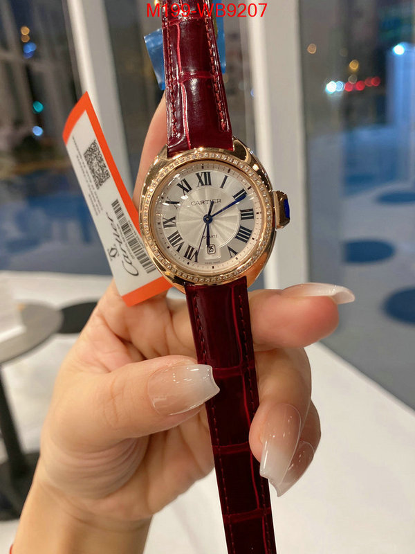 Watch(TOP)-Cartier replica us ID: WB9207 $: 199USD