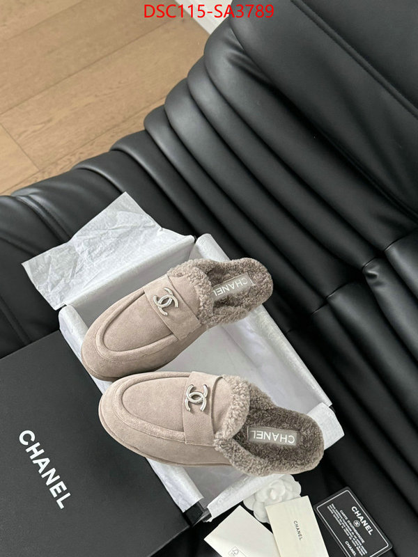 Women Shoes-Chanel 1:1 replica wholesale ID: SA3789 $: 115USD