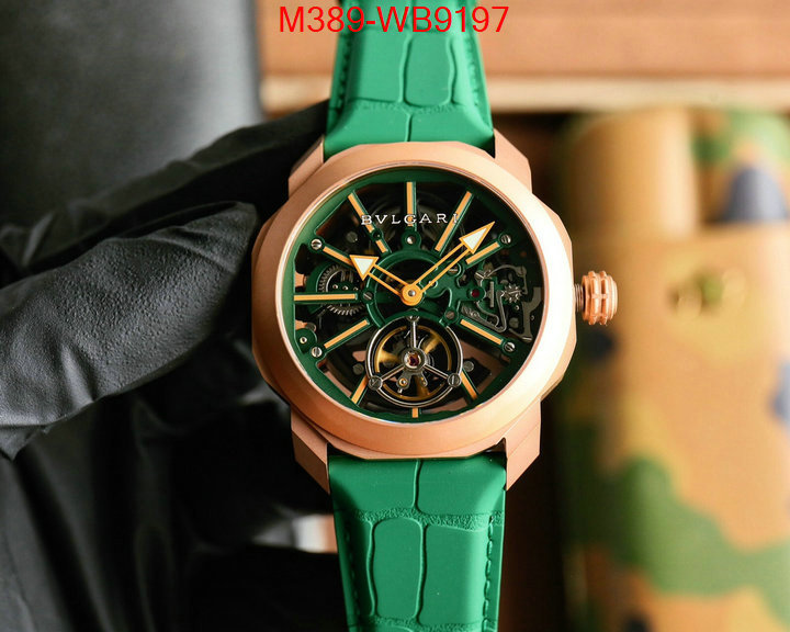 Watch(TOP)-Bvlgari designer fashion replica ID: WB9197 $: 389USD