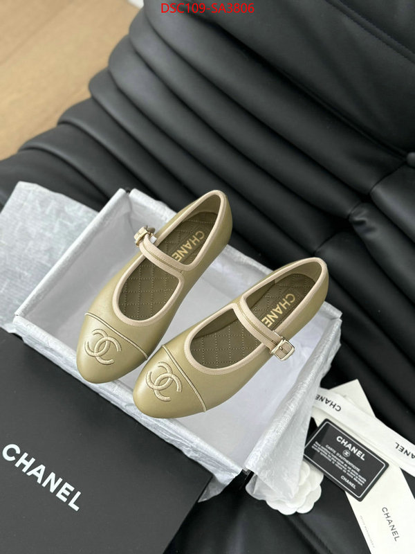 Women Shoes-Chanel high quality aaaaa replica ID: SA3806 $: 109USD