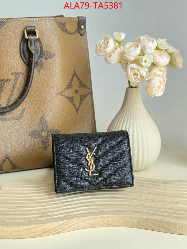 YSL Bags(TOP)-Wallet- find replica ID: TA5381 $: 79USD,