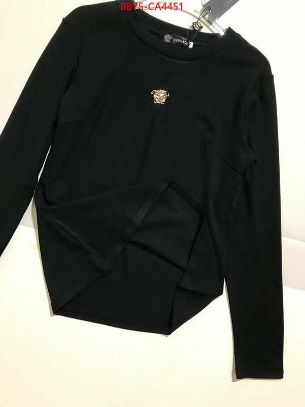 Clothing-Versace best replica quality ID: CA4451 $: 75USD