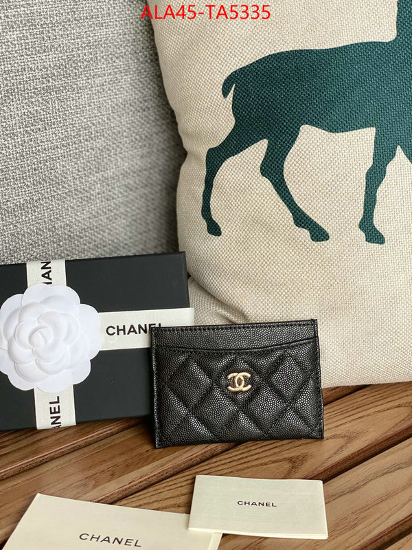 Chanel Bags(TOP)-Wallet- 7 star quality designer replica ID: TA5335 $: 45USD,