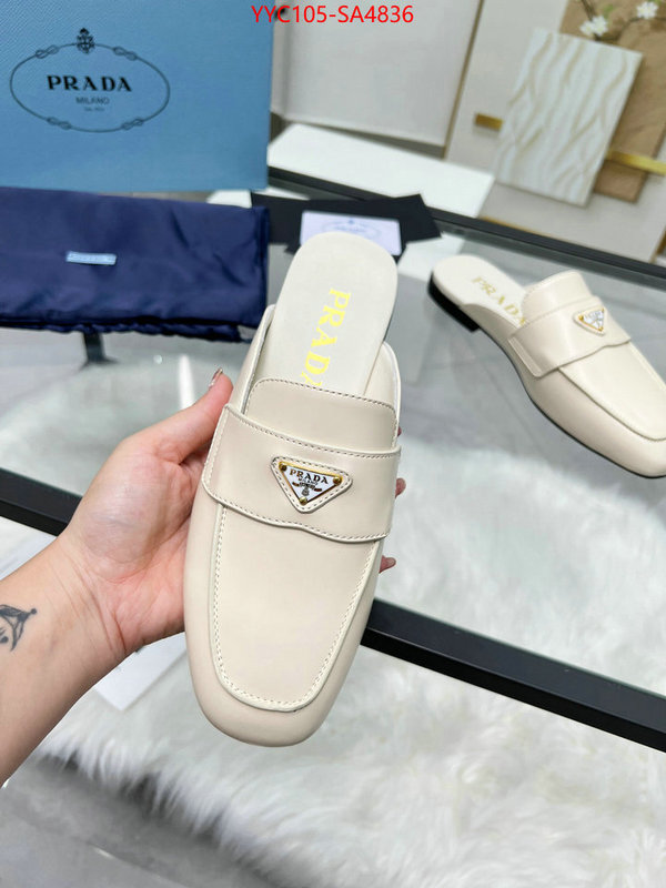 Women Shoes-Prada luxury 7 star replica ID: SA4836 $: 105USD