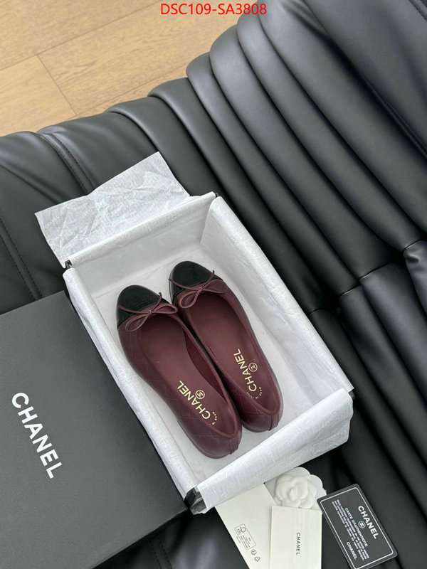 Women Shoes-Chanel what 1:1 replica ID: SA3808 $: 109USD