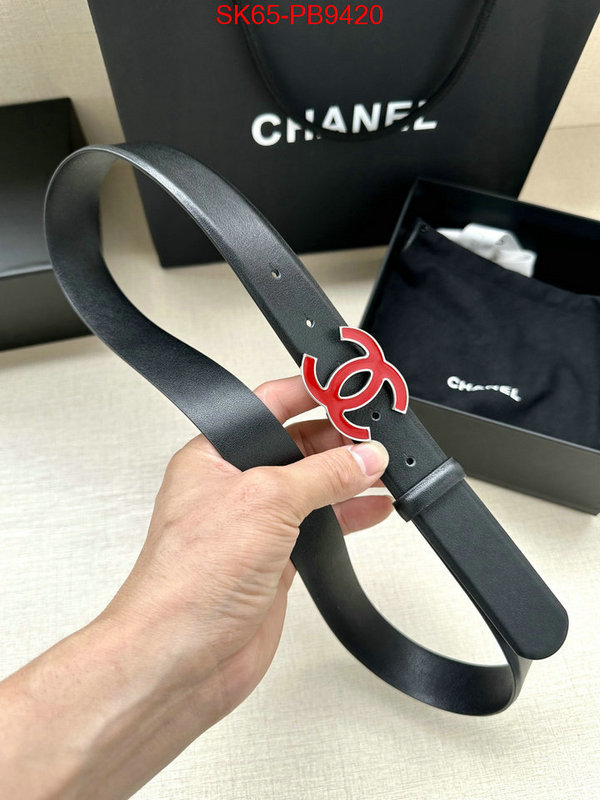 Belts-Chanel designer high replica ID: PB9420 $: 65USD