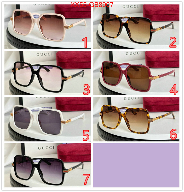 Glasses-Gucci fashion replica ID: GB8907 $: 55USD