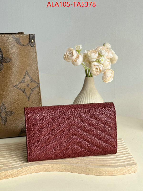 YSL Bags(TOP)-Wallet- best luxury replica ID: TA5378 $: 105USD,