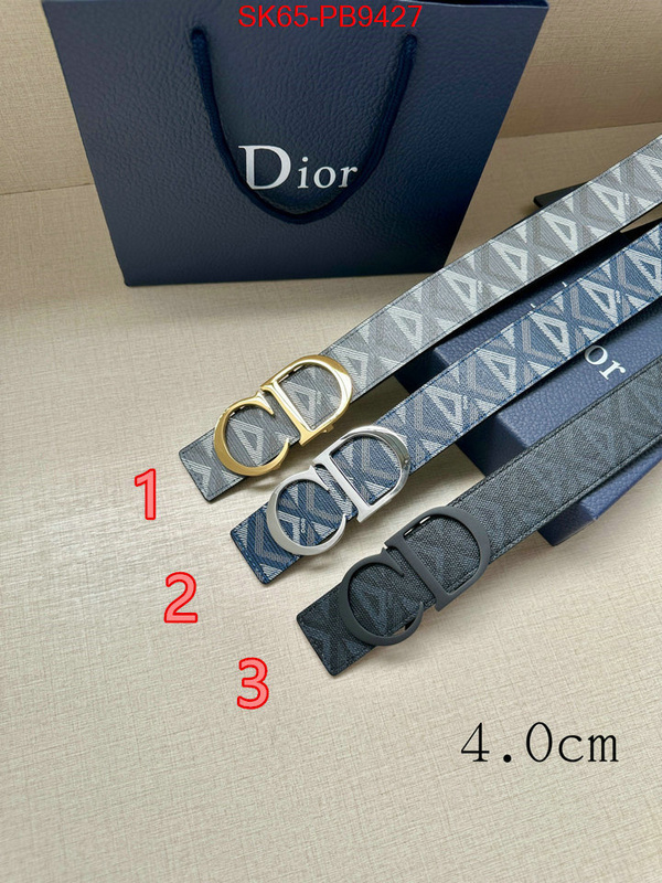 Belts-Dior replcia cheap ID: PB9427 $: 65USD