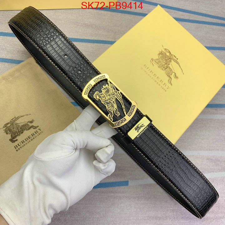 Belts-Burberry high ID: PB9414 $: 72USD