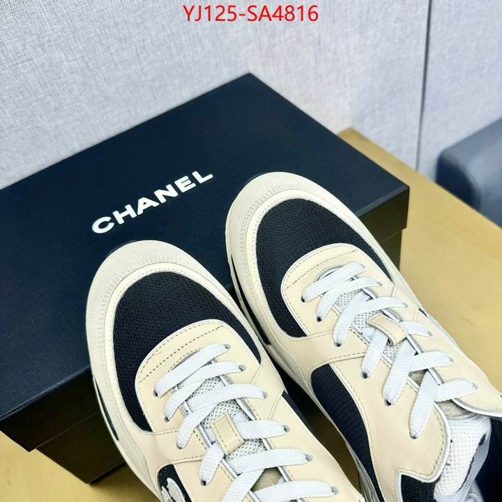 Women Shoes-Chanel shop cheap high quality 1:1 replica ID: SA4815 $: 125USD