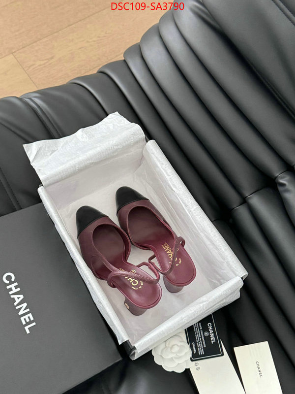 Women Shoes-Chanel wholesale 2024 replica ID: SA3790 $: 109USD