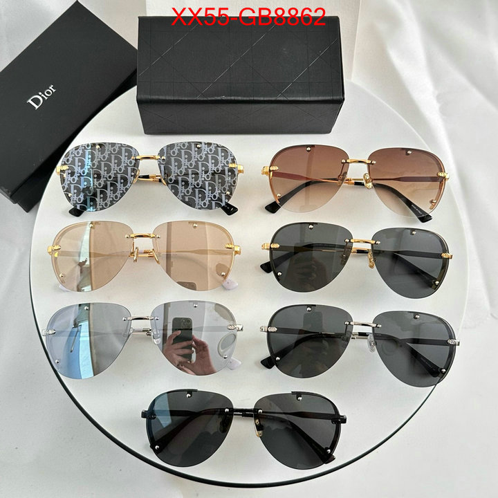 Glasses-Dior luxury cheap replica ID: GB8862 $: 55USD