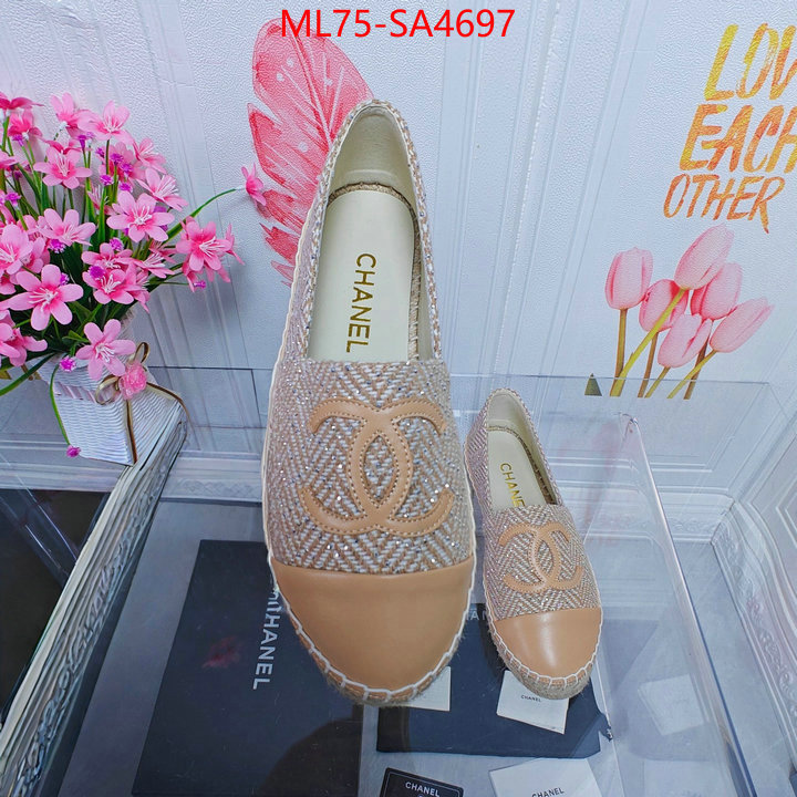 Women Shoes-Chanel brand designer replica ID: SA4697 $: 75USD