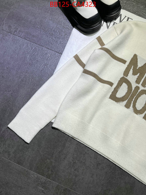 Clothing-Dior designer 1:1 replica ID: CA4323 $: 125USD