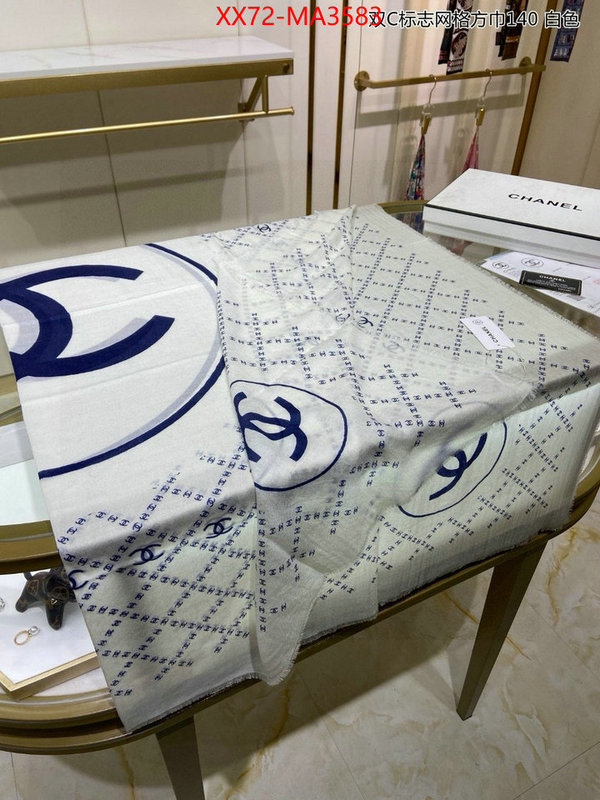 Scarf-Chanel the best quality replica ID: MA3583 $: 72USD