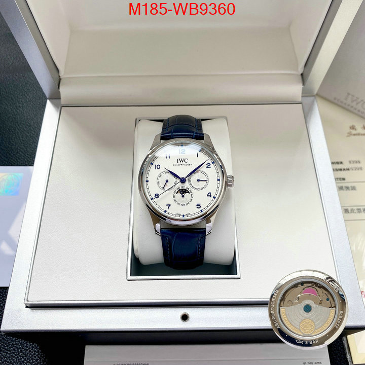 Watch(4A)-IWC 1:1 replica wholesale ID: WB9360 $: 185USD