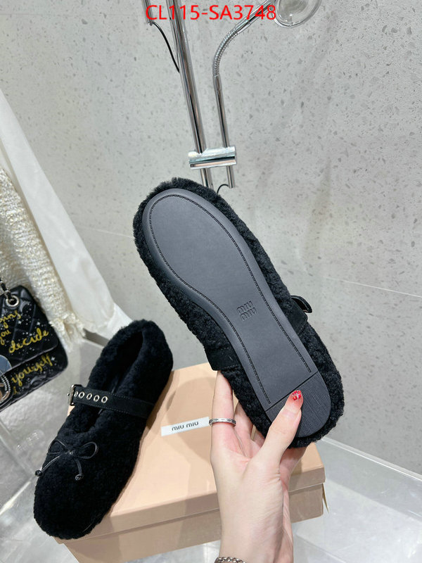 Women Shoes-Miu Miu perfect quality designer replica ID: SA3748 $: 115USD