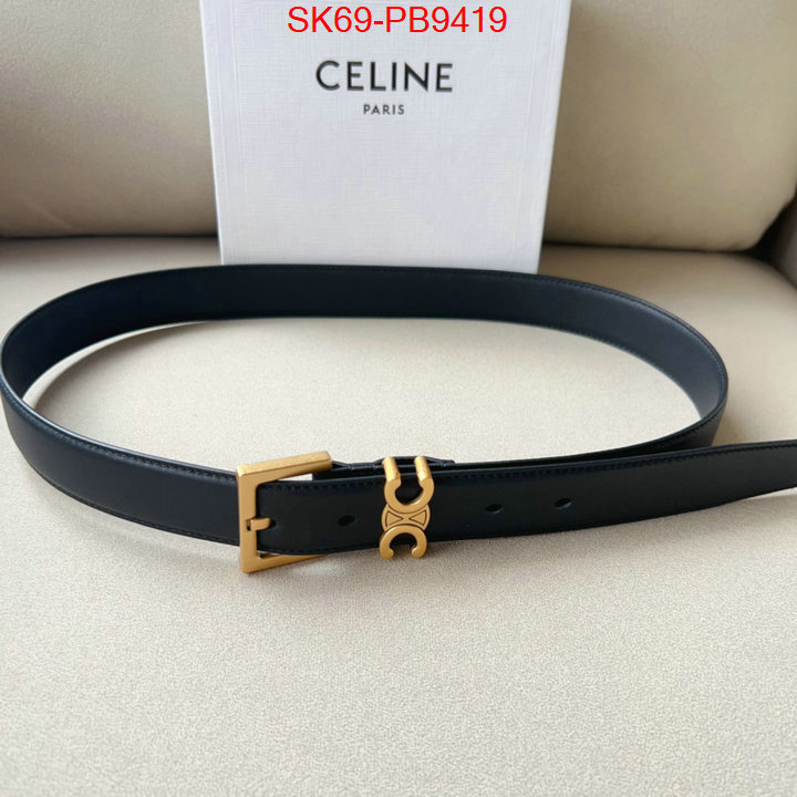 Belts-CELINE what is top quality replica ID: PB9419 $: 69USD