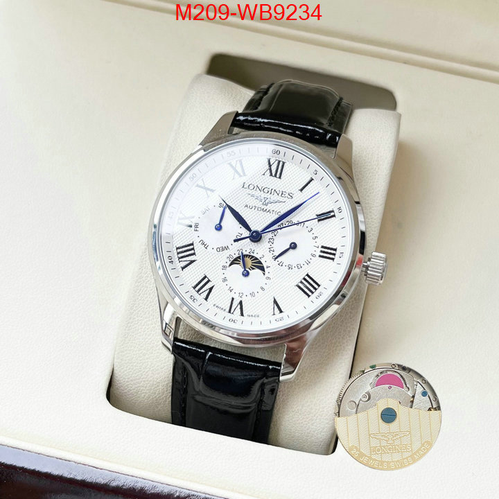 Watch(TOP)-Longines mirror copy luxury ID: WB9234 $: 209USD