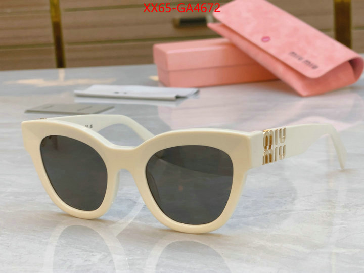 Glasses-Miu Miu china sale ID: GA4672 $: 65USD