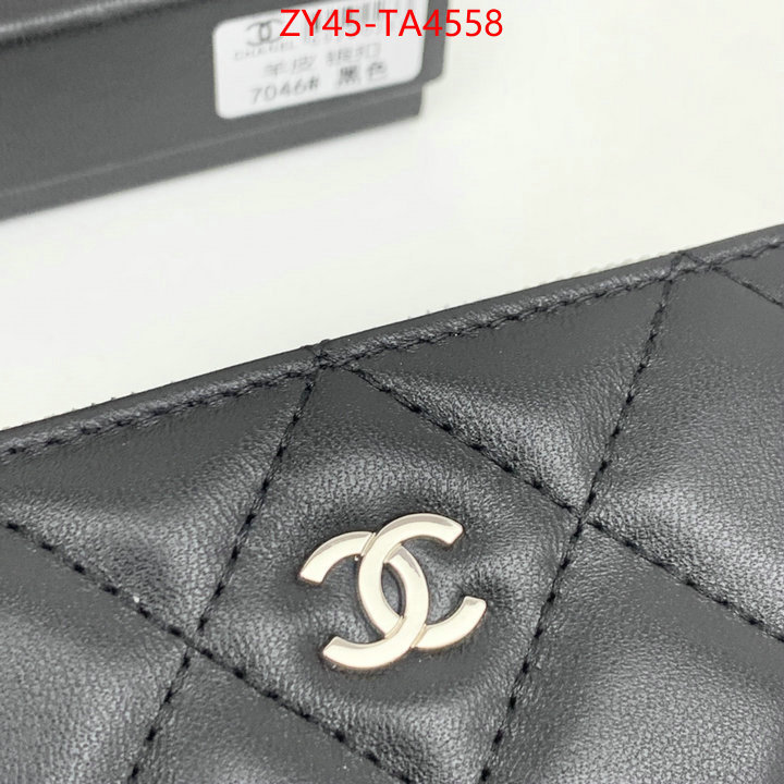 Chanel Bags(4A)-Wallet- buy 1:1 ID: TA4558 $: 45USD,