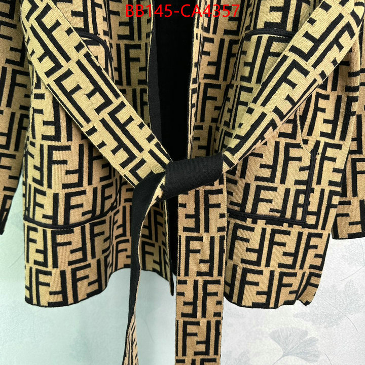 Clothing-Fendi aaaaa replica designer ID: CA4357 $: 145USD