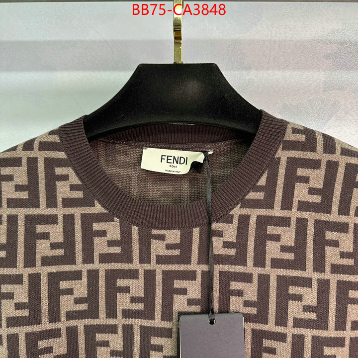 Clothing-Fendi what are the best replica ID:CA3848 $: 75USD