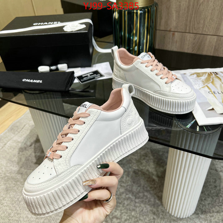 Women Shoes-Chanel top perfect fake ID: SA3385 $: 99USD