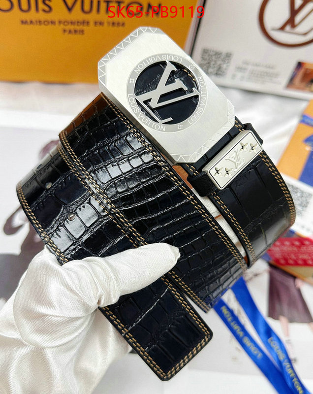 Belts-LV quality replica ID: PB9119 $: 65USD