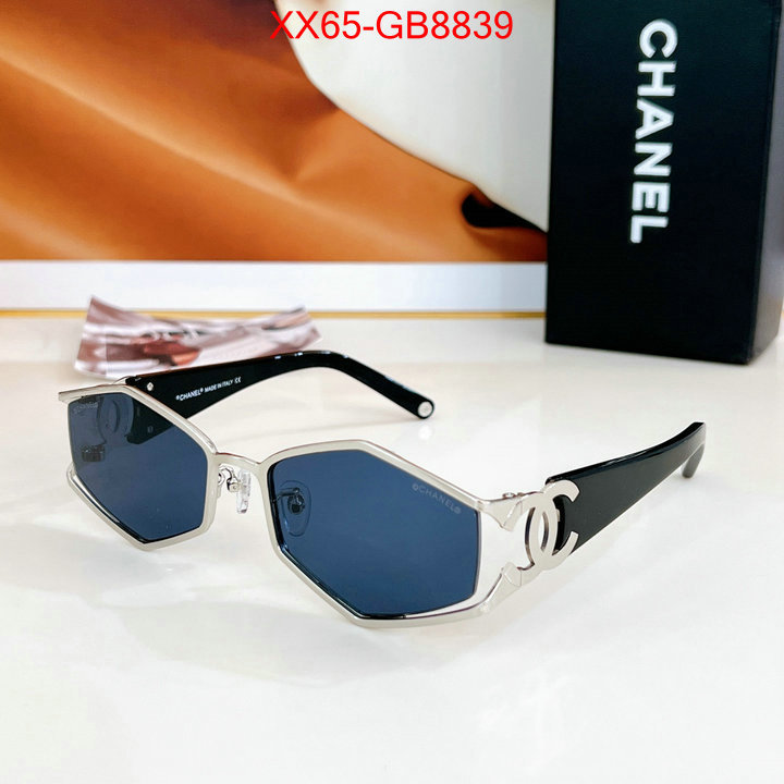 Glasses-Chanel for sale cheap now ID: GB8839 $: 65USD