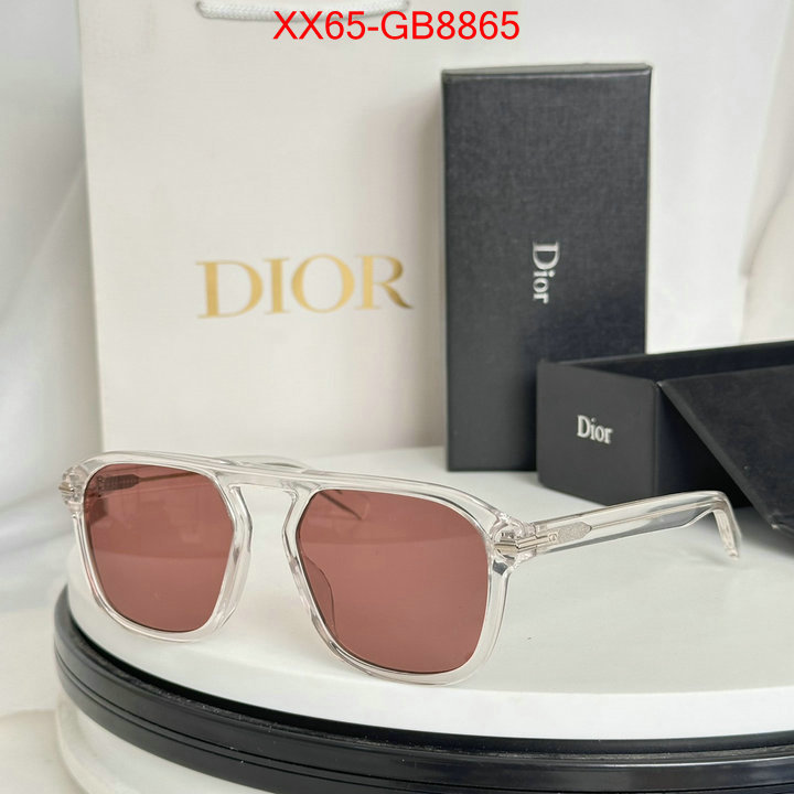 Glasses-Dior best quality replica ID: GB8865 $: 65USD