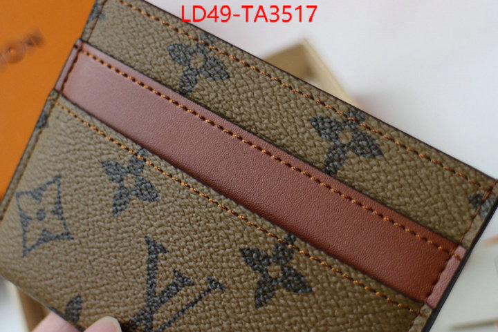 LV Bags(TOP)-Wallet the highest quality fake ID: TA3517 $: 49USD,