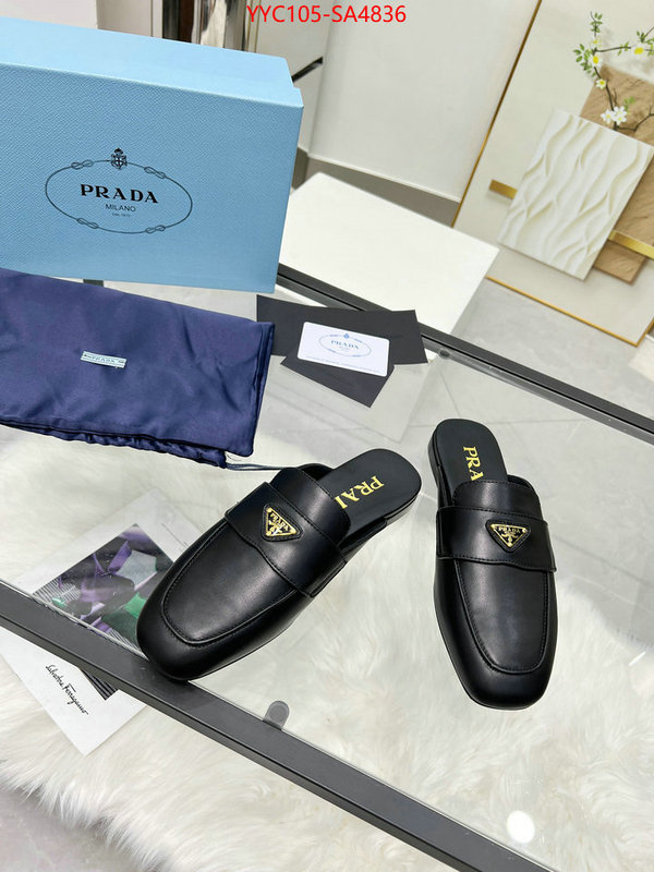 Women Shoes-Prada luxury 7 star replica ID: SA4836 $: 105USD