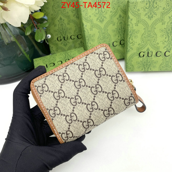 Gucci Bags(4A)-Wallet- aaaaa+ replica ID: TA4572 $: 45USD,