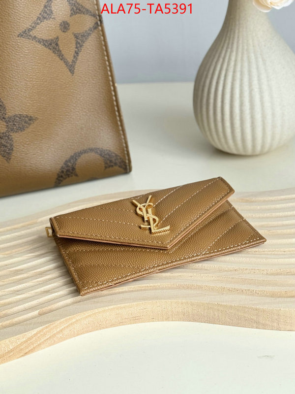 YSL Bags(TOP)-Wallet- best quality fake ID: TA5391 $: 75USD,