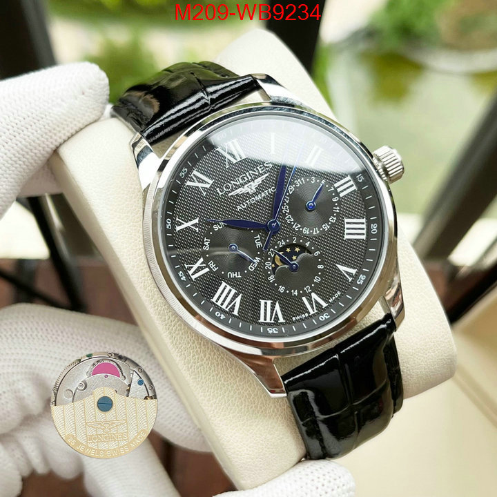 Watch(TOP)-Longines mirror copy luxury ID: WB9234 $: 209USD