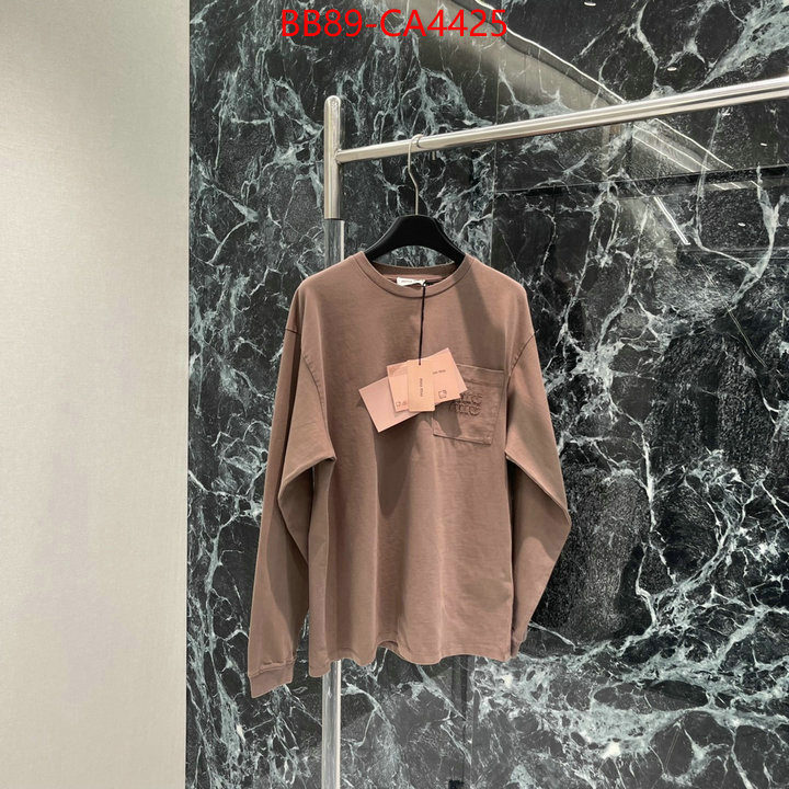 Clothing-MIU MIU the top ultimate knockoff ID: CA4425 $: 89USD