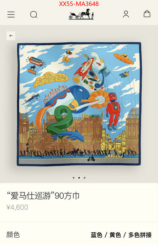 Scarf-Hermes top fake designer ID: MA3648 $: 55USD