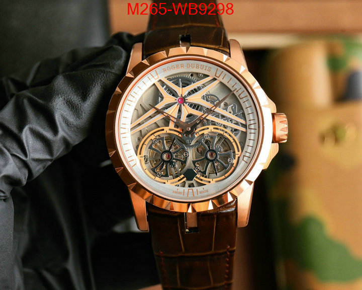 Watch(TOP)-Roger Dubuis aaaaa+ class replica ID: WB9298 $: 265USD