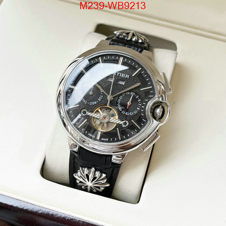 Watch(TOP)-Cartier aaaaa class replica ID: WB9213 $: 239USD