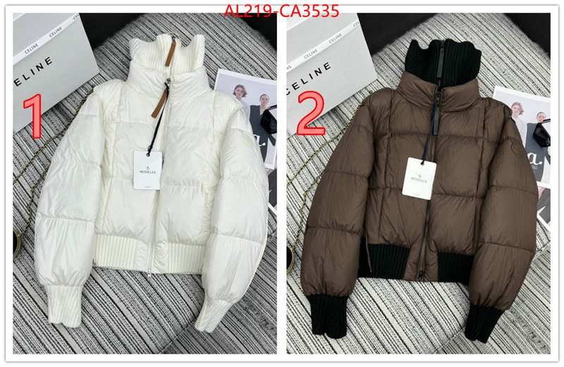 Down jacket Women-Moncler replcia cheap from china ID: CA3535 $: 219USD