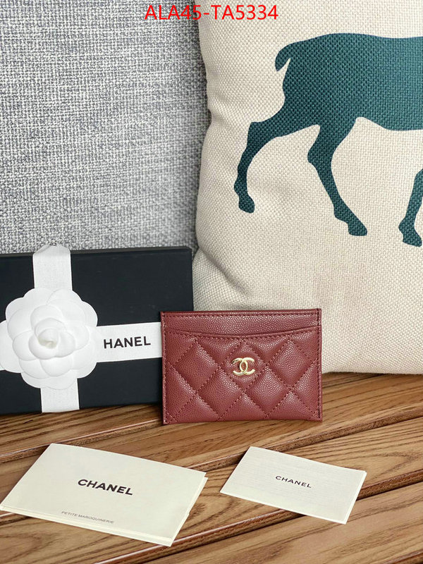 Chanel Bags(TOP)-Wallet- found replica ID: TA5334 $: 45USD,