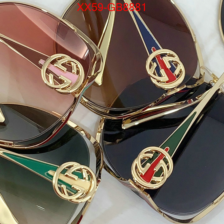 Glasses-Gucci best fake ID: GB8881 $: 59USD