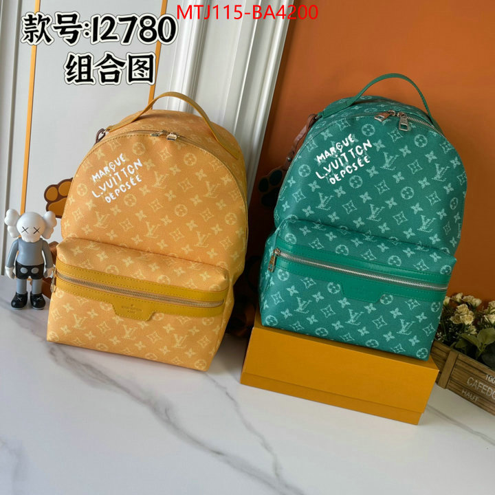 LV Bags(4A)-Backpack- sale ID: BA4200 $: 115USD,