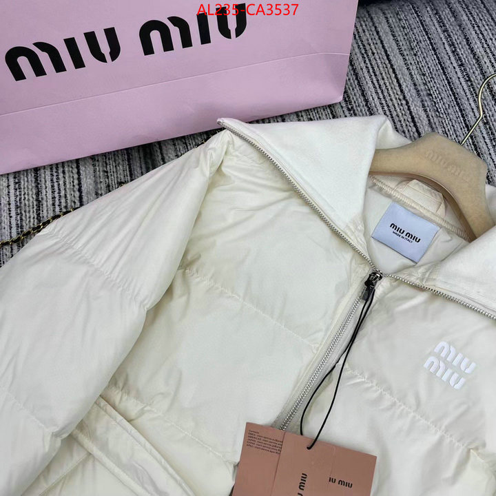 Down jacket Women-Miu Miu designer wholesale replica ID: CA3537 $: 235USD