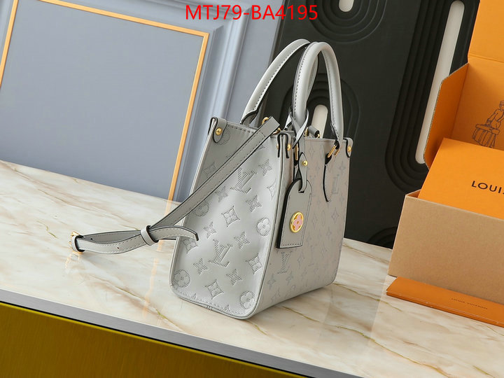 LV Bags(4A)-Handbag Collection- 1:1 replica ID: BA4195 $: 79USD,