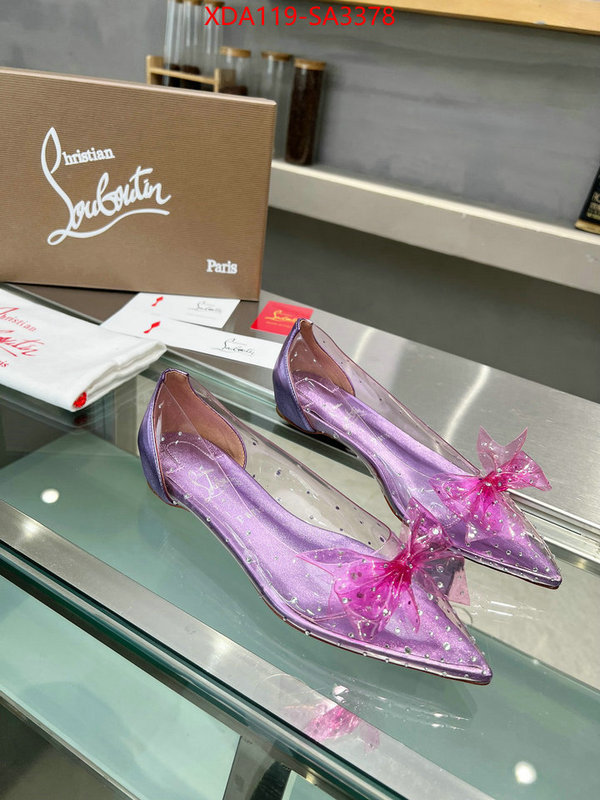 Women Shoes-Christian Louboutin online sales ID: SA3378 $: 119USD