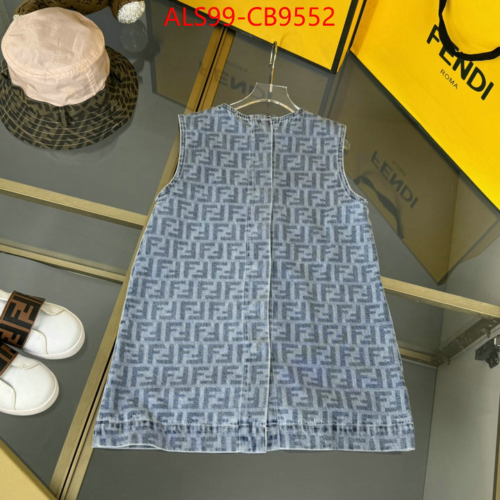 Kids clothing-Fendi best wholesale replica ID: CB9552 $: 99USD