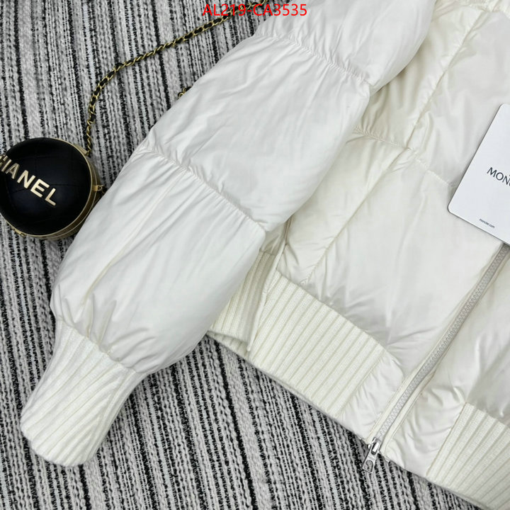 Down jacket Women-Moncler replcia cheap from china ID: CA3535 $: 219USD